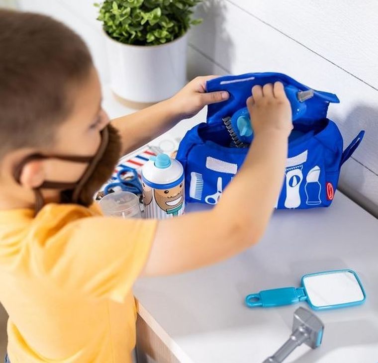 Melissa & Doug, set de frizerie, 16 piese