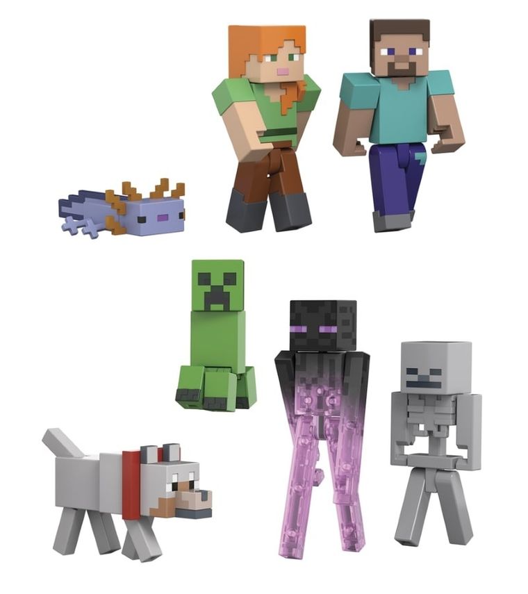 Minecraft, Mobs, set de figurine