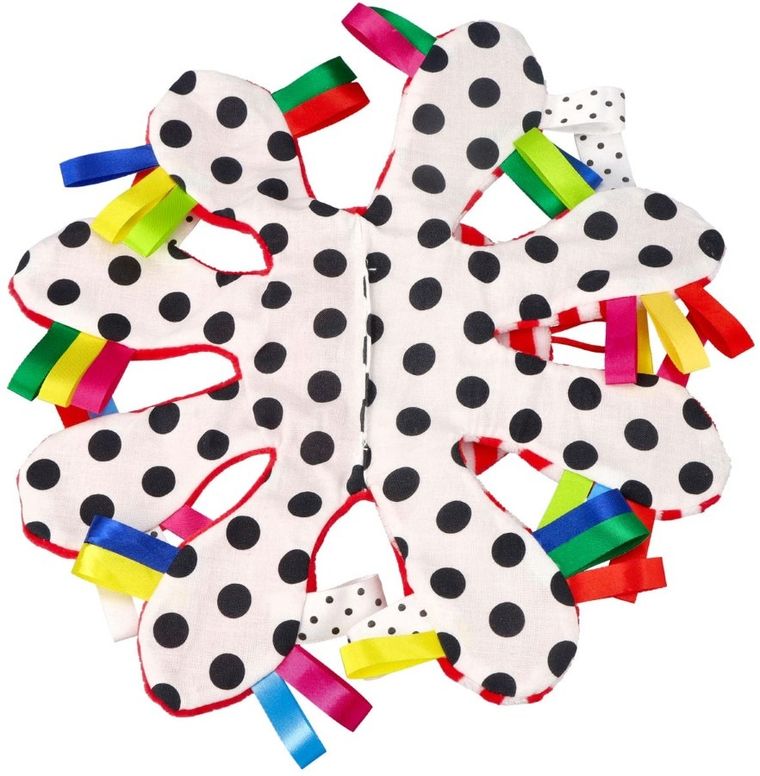 Mom's Care, caracatita fosnitoare cu agatatoare, jucarie senzoriala contrastanta