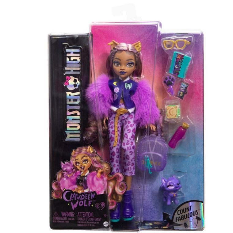 Monster High, Clawdeen Wolf, papusa