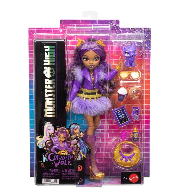 Monster High, Clawdeen Wolf, papusa