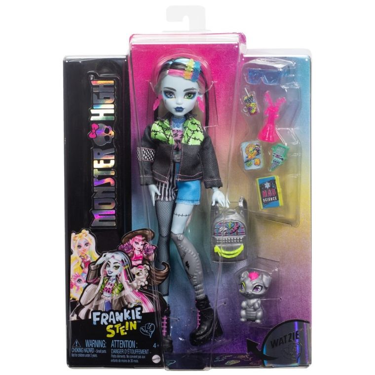 Monster High, Frankie Stein, papusa cu accesorii
