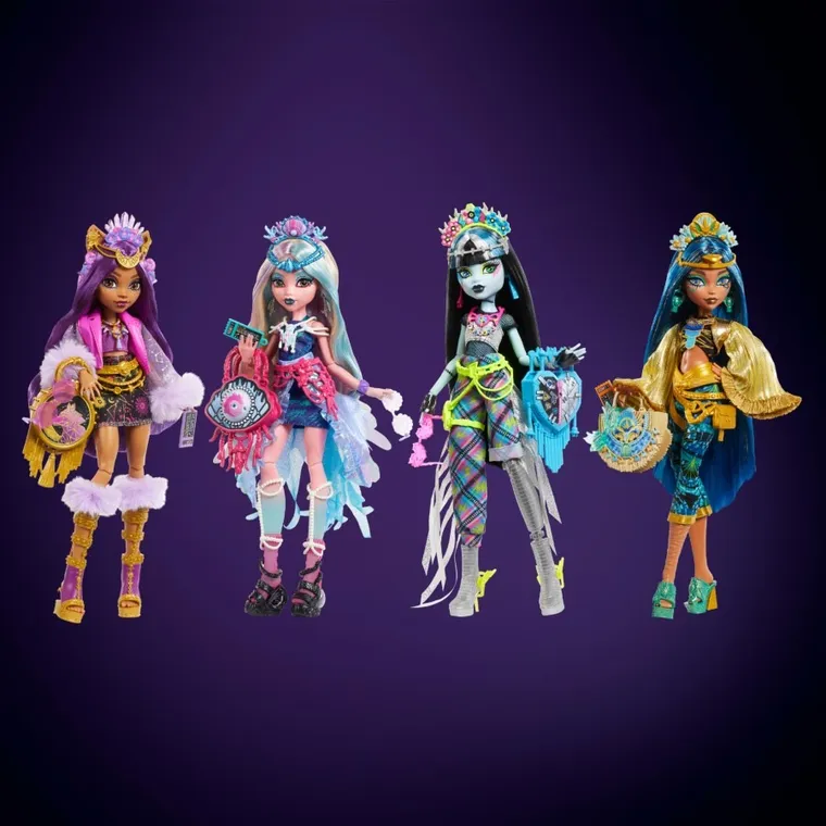 Monster High, Monster Fest, papusa Frankie Stein cu accesorii