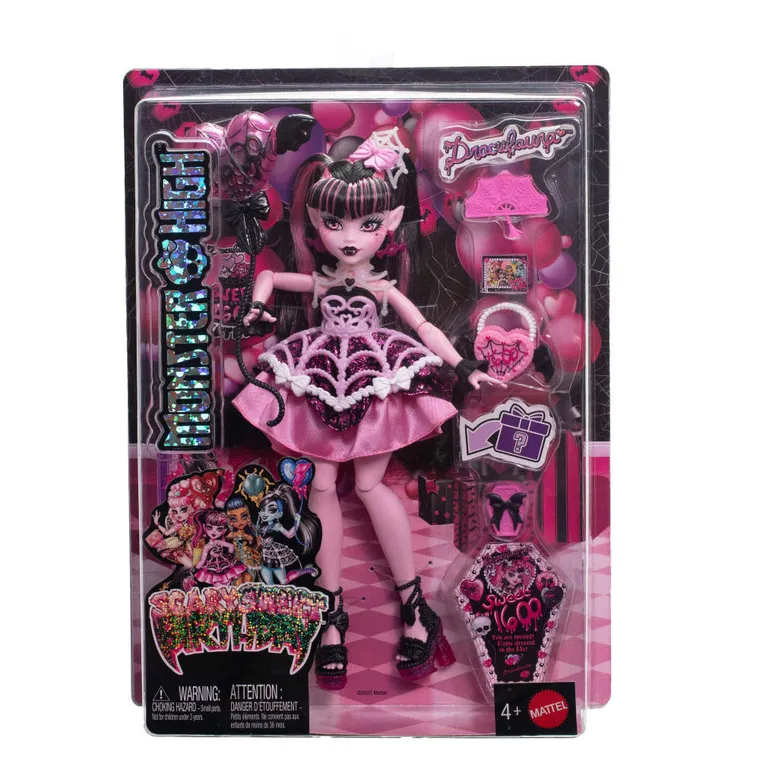 Monster High, Scary Sweet Birthday, Draculaura, papusa
