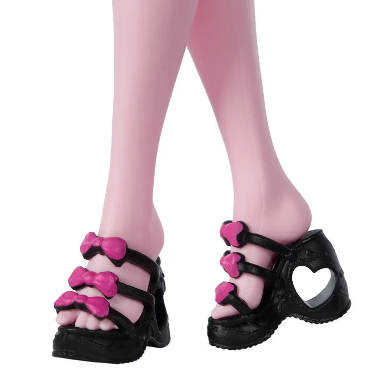 Monster High, Self-Scare Secrets, Draculaura, set de joaca cu papusa si accesorii