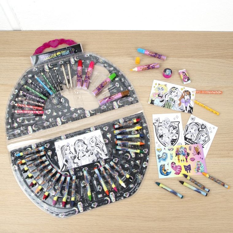 Monster High, set artistic, 51 piese