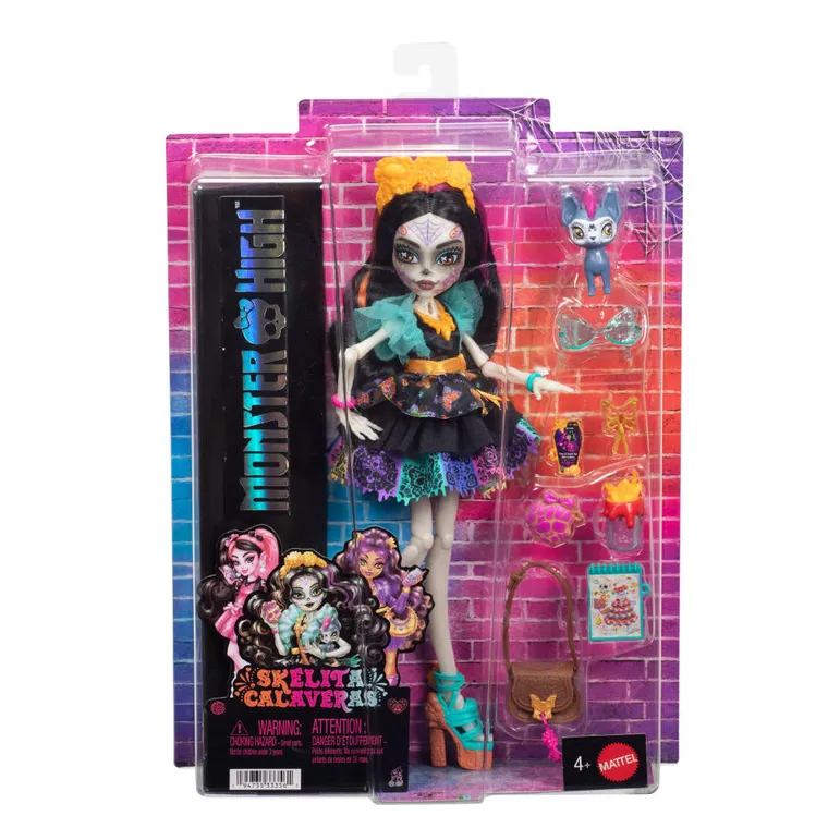 Monster High, Skelita Calaveras, papusa
