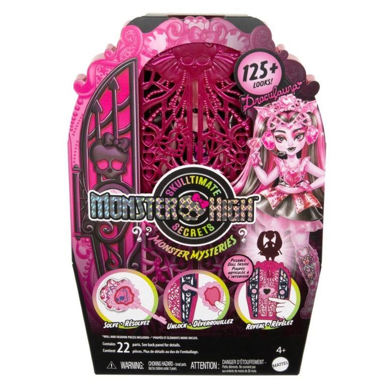 Monster High, Skulltimate Secrets, papusa Draculaura, Serie 4