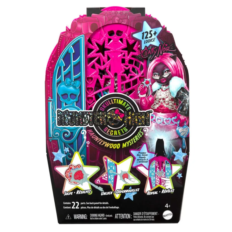 Monster High, Skulltimate Secrets, Serie 6, papusa Catty Noir