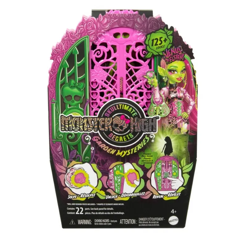 Monster High, Skulltimate Secrets, Venus McFlytrap, papusa cu accesorii
