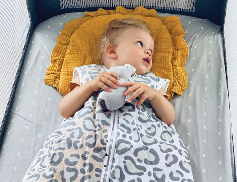 Motherhood, Sac de dormit 2in1 3-18 luni, Pink Splashes