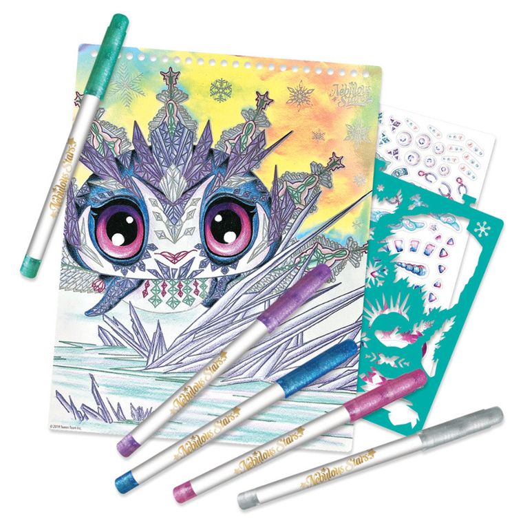 Nebulous Stars, Iceana, caiet de schite cu markere metalizate