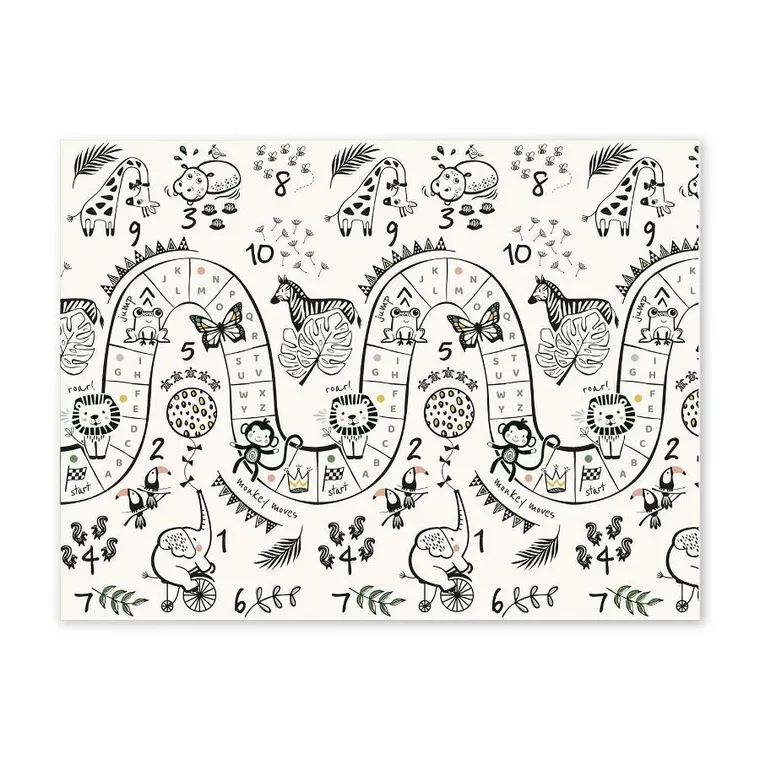 Nukido, covoras, tatami pliabil din spuma, 200-150-1 cm