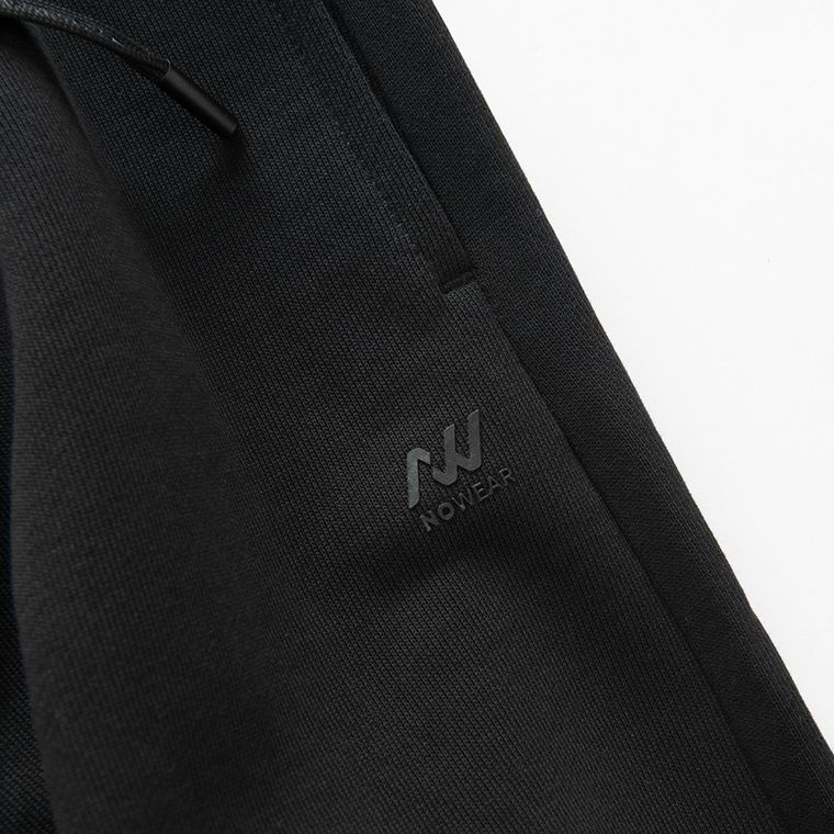 Pantaloni de trening regular negri NOWEAR