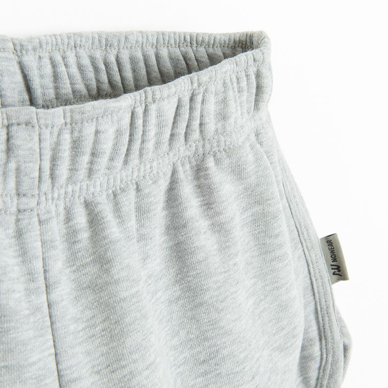 Pantaloni scurti din bumbac pieptanat NOWEAR