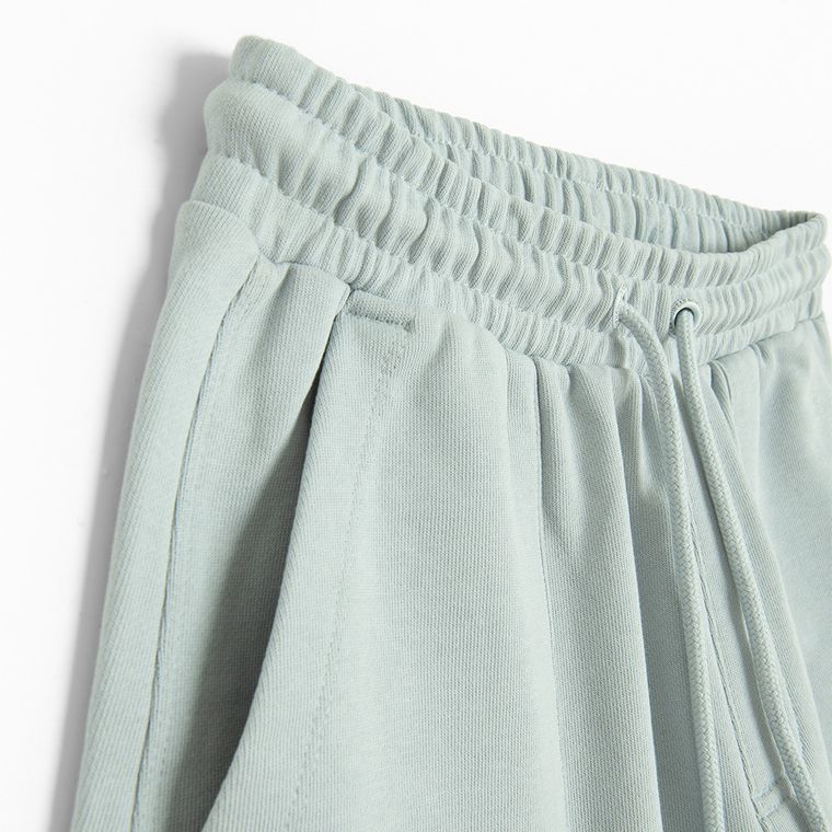 Pantaloni scurti pull on regular din bumbac pieptanat NOWEAR