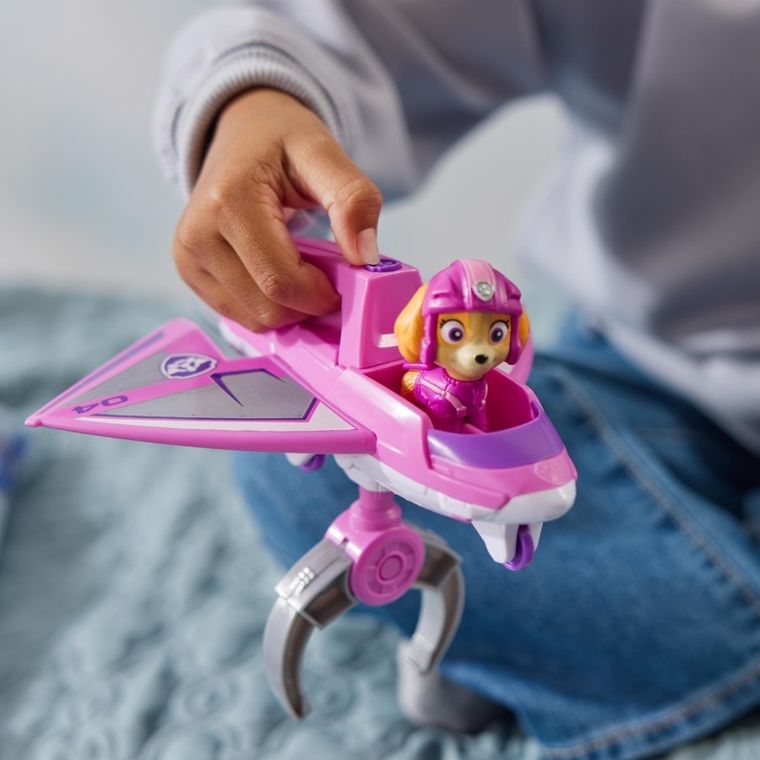 Paw Patrol, Air Rescue, Skye, avion cu figurina