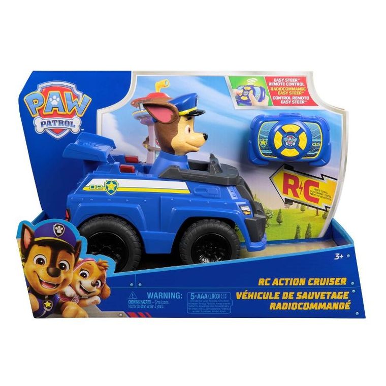 Paw Patrol, Chase, masina cu telecomanda