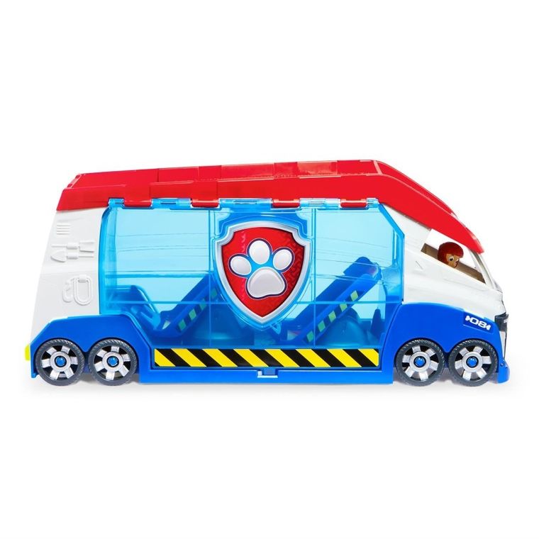 Paw Patrol, Launch & Rescue Patroller, masina cu sunet + figurina Ryder