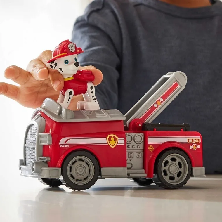 Paw Patrol, Marshall, eco masina cu figurina