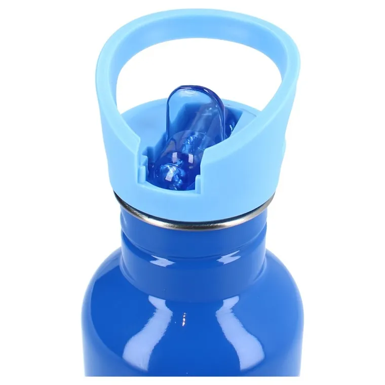 Paw Patrol, Take A Sip, sticla da apa cu pai, albastru, 500 ml