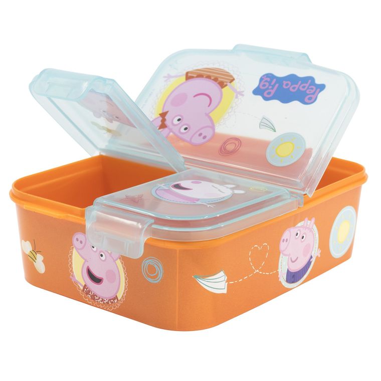 Peppa Pig, cutie pentru pranz cu compartimente