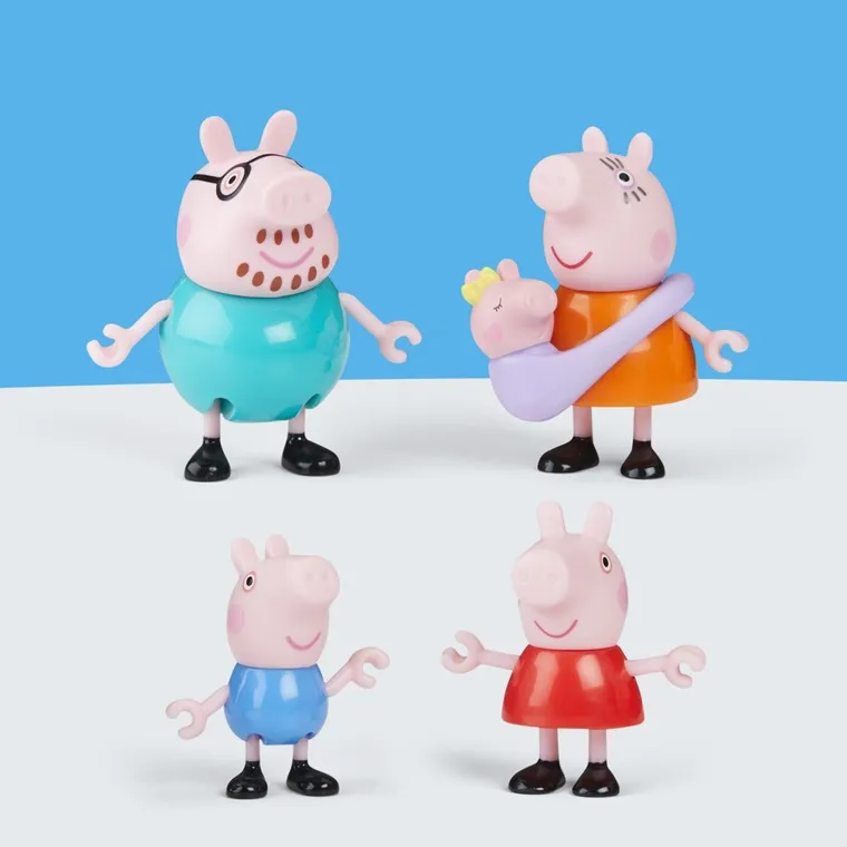 Peppa Pig, Peppa Family, set de 5 figurine