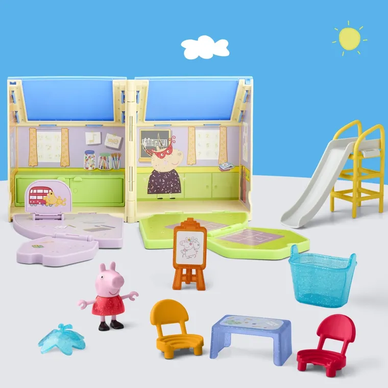 Peppa Pig, Peppa's Pop-Open Playgroup, set de joaca