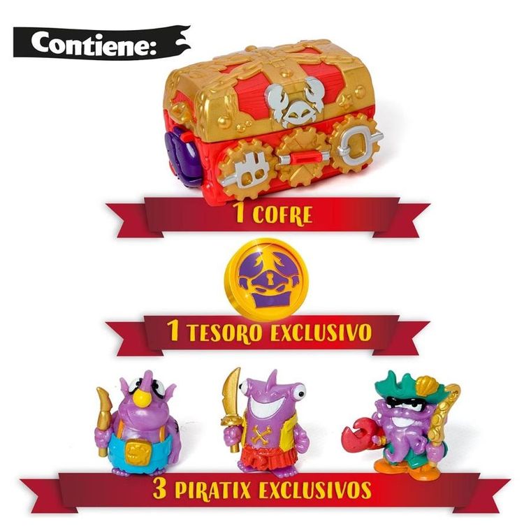 Piratix, Monster Treasure, figurina