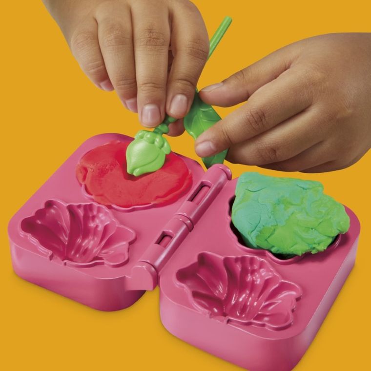 Play-Doh, Blooming Flowers, set creativ cu plastilina