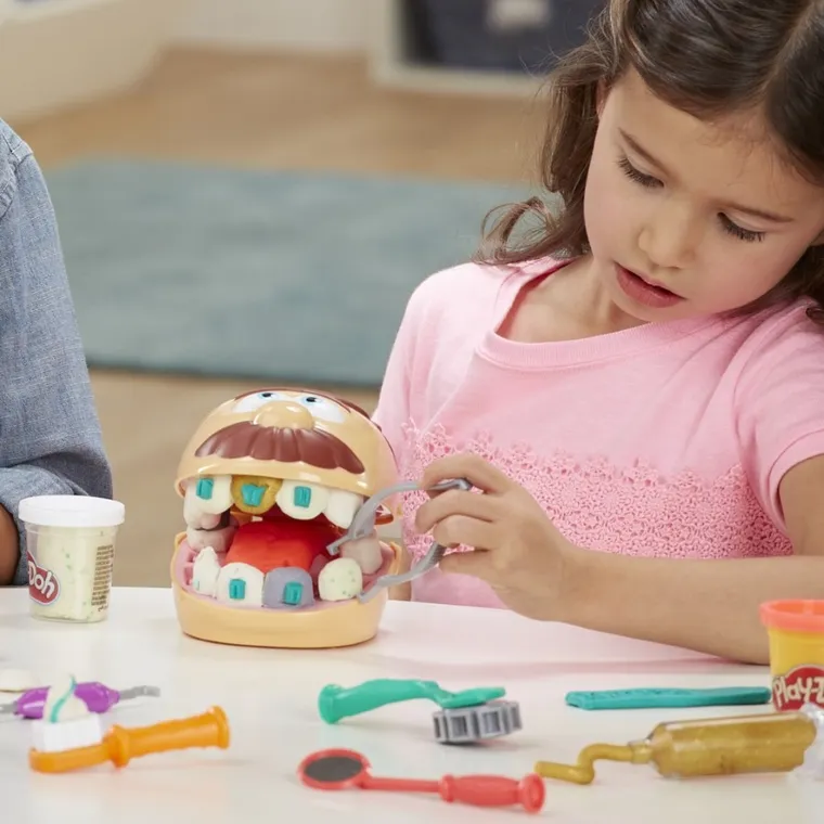 Play-Doh, Drill'N Fill Dentist, 8 cutii, set creativ