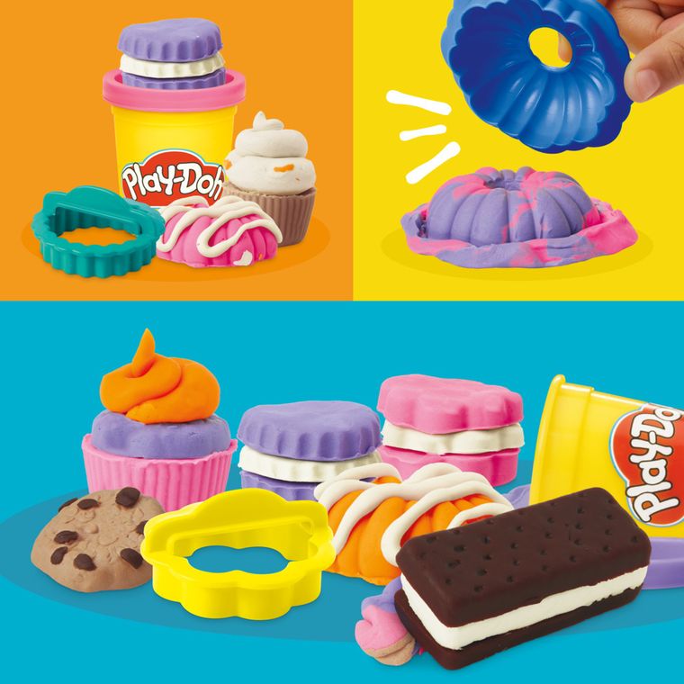 Play-Doh, Mici bunatati de la cofetarie, set creativ