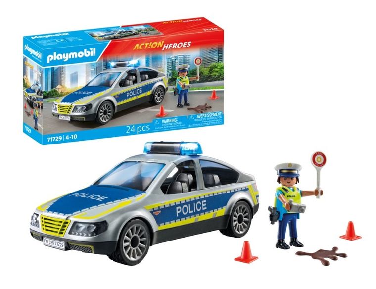 Playmobil, Action Heroes, Masina de politie, 71729