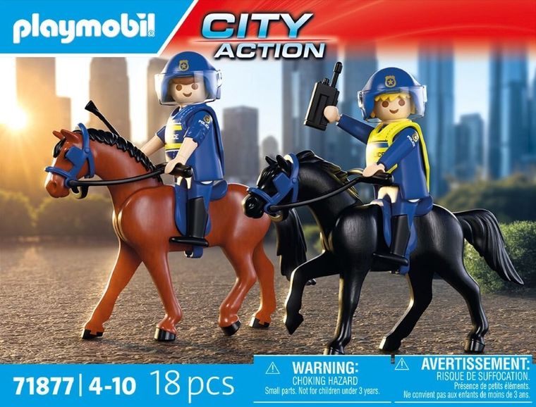 Playmobil, Action Heroes, Politia calare, 71877