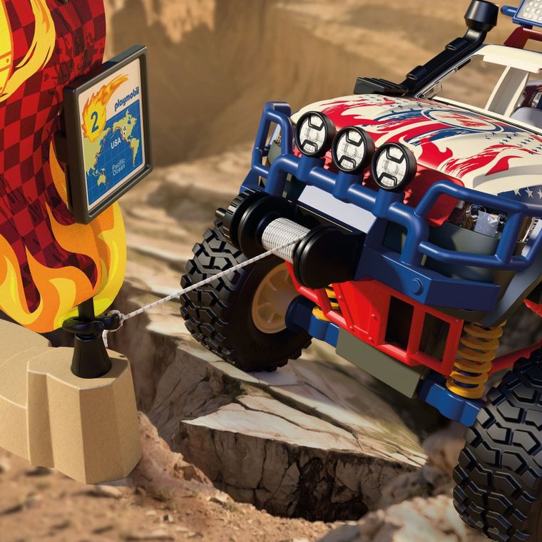 Playmobil, Cars, Camion de teren, 72061
