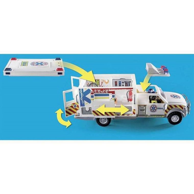 Playmobil, City Action, Ambulanta: US Ambulance, 70936