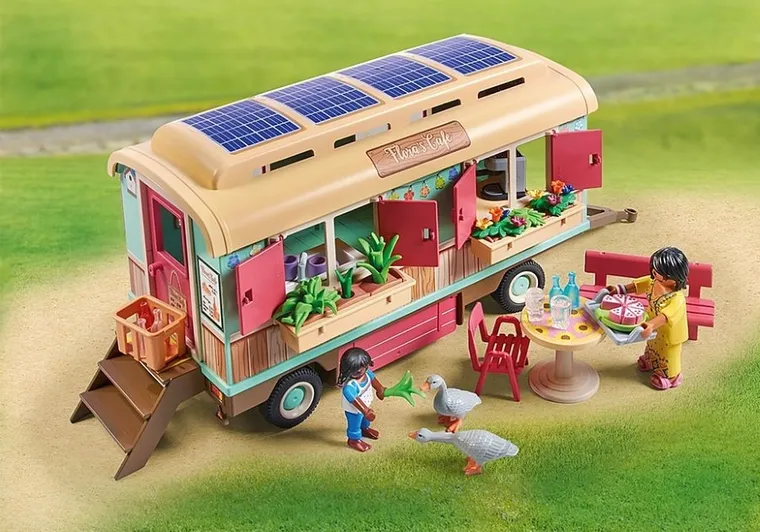 Playmobil, Country, Cafenea pe roti primitoare, 71441