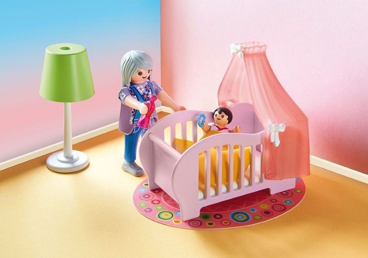 Playmobil, Dollhouse, Camera fetitei, 70210