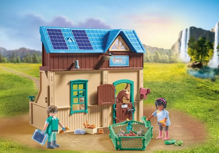 Playmobil, Horses of Waterfall, Hipoterapia si clinica de animale, 71352