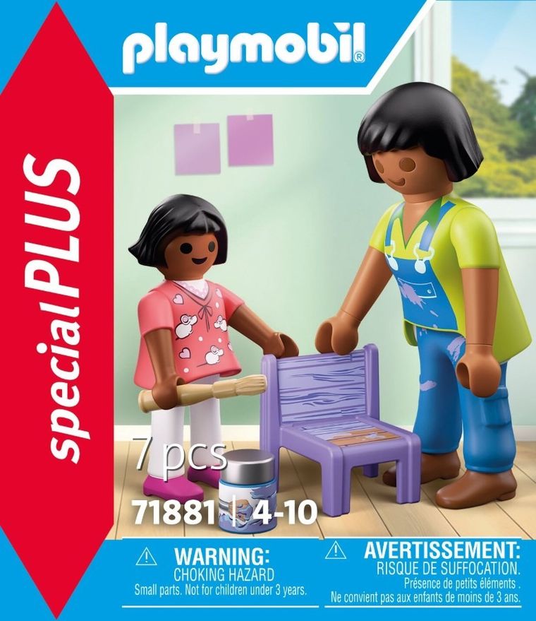 Playmobil, Special Plus, Doamna Handyman, 71881