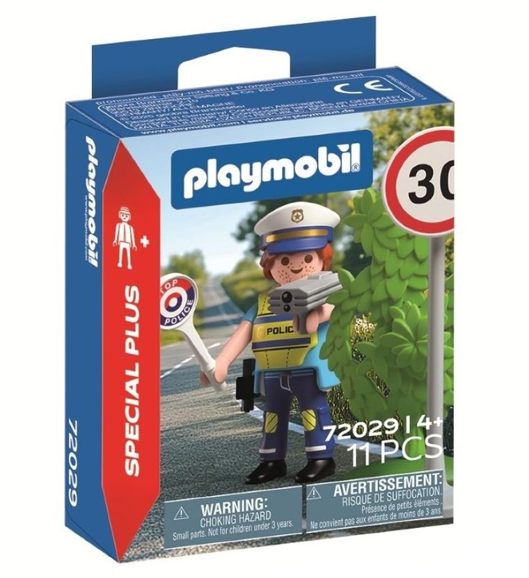 Playmobil, Special Plus, Politist cu radar, 72029