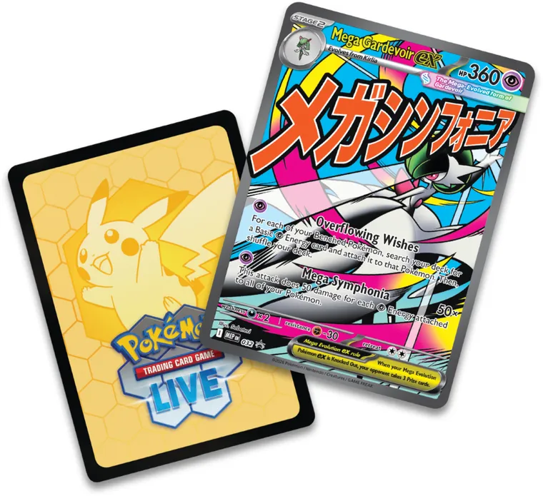 Pokemon TCG: Mega Evolution, Ascended Heroes, Premium Poster Collection, Mega Gardevoir, supliment de joc cu un poster de colectie