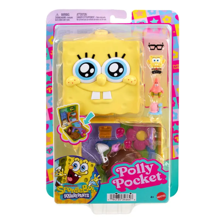 Polly Pocket, SpongeBob, set de joaca