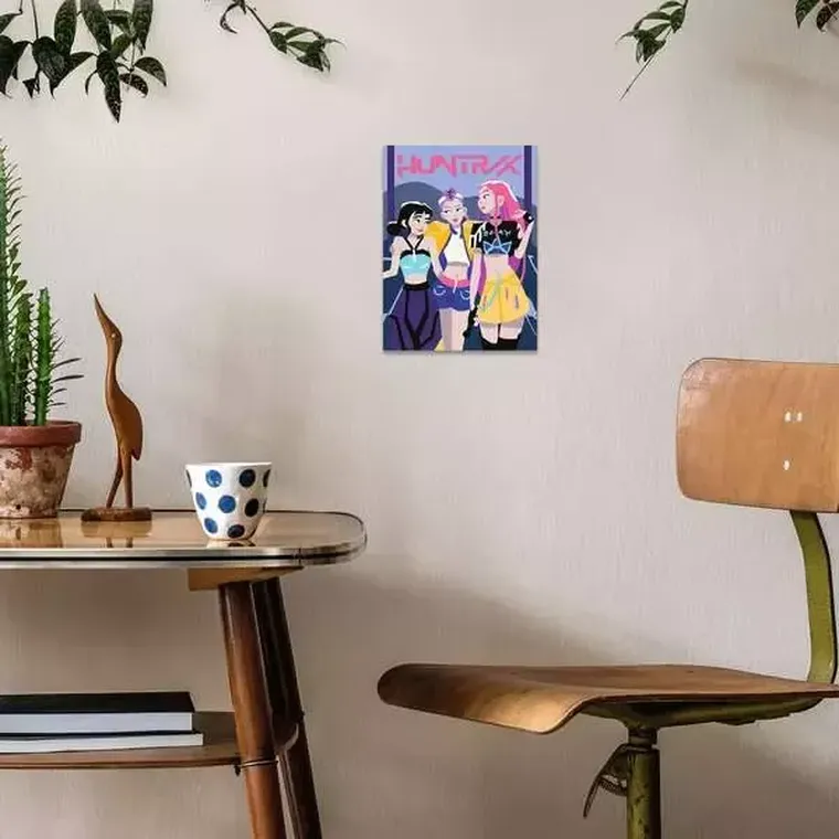 Ravensburger, CreArt, K-Pop Demon Hunters, pictura dupa numere, set creativ