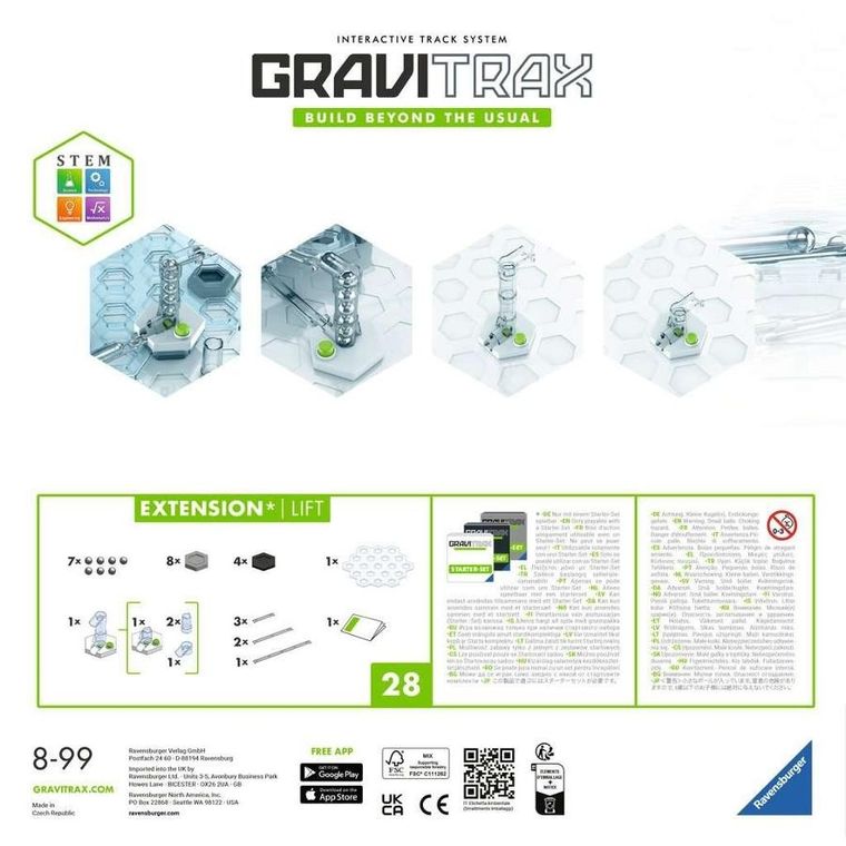 Ravensburger, GraviTrax, Lift, set suplimentar