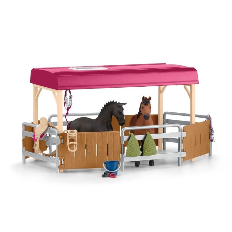 Schleich, Horse Club, Remorca transport pentru cai, set, 42619