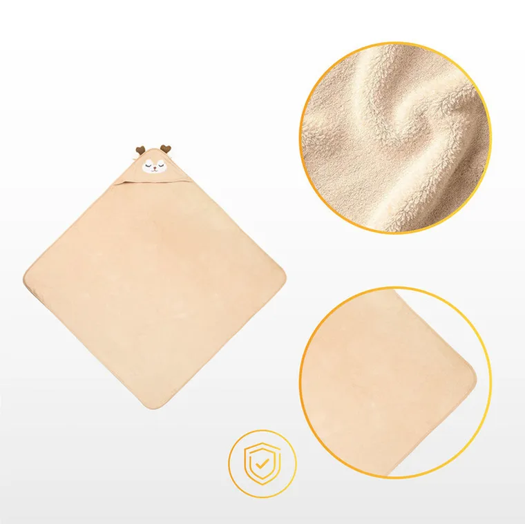 Sensillo, Bathfriends, husa moale pentru baie, Caine, 100-100 cm
