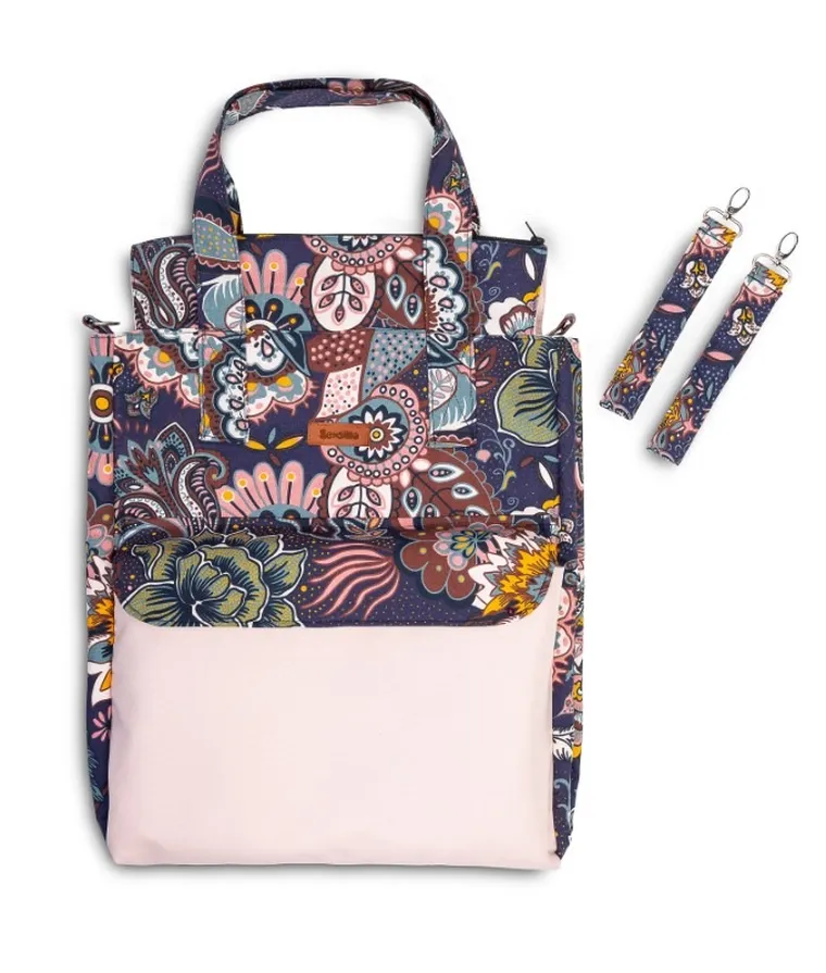 Sensillo, Boho, geanta pentru carucior, roz murdar