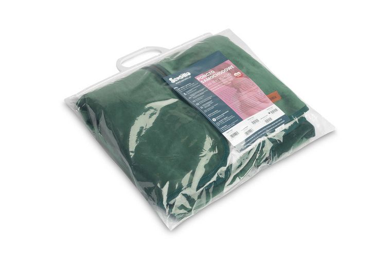 Sensillo, poncho masina, plus verde