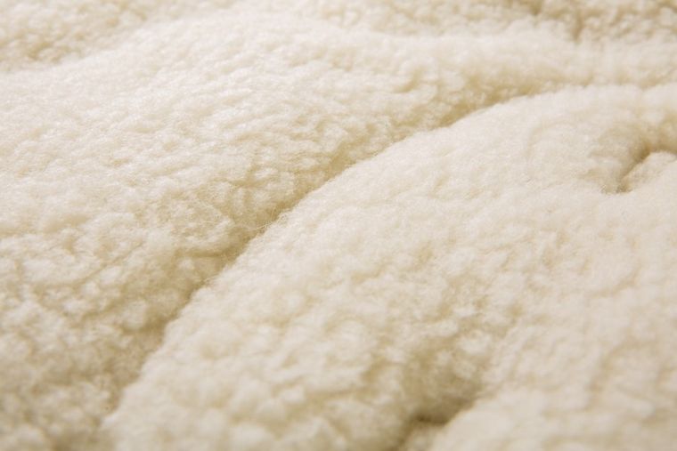 Sensillo, Sac de dormit din lana pentru carucior, Bleumarin, 95-40 cm